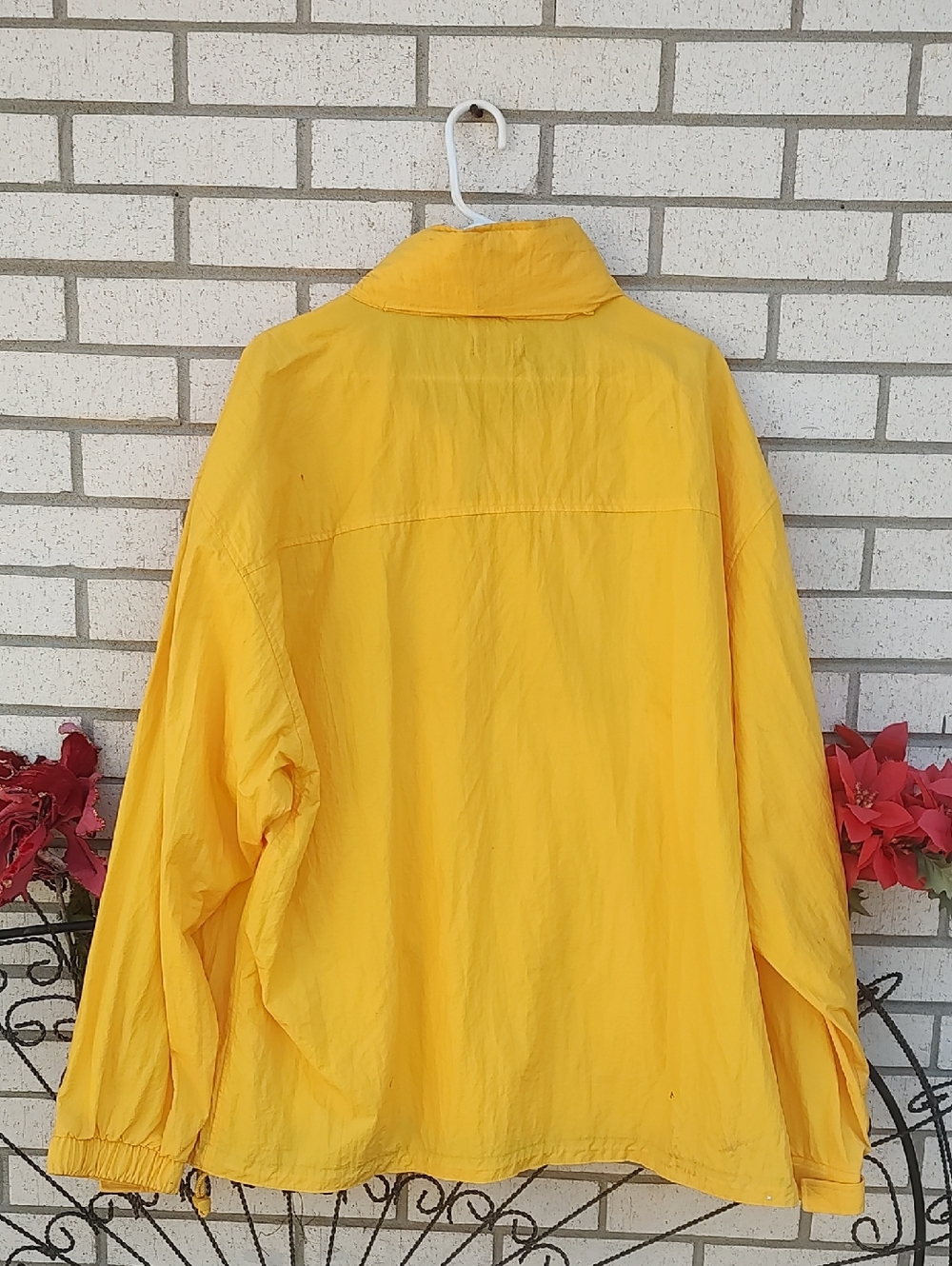 Yellow Pullover Windbreaker - Picture 8 of 10